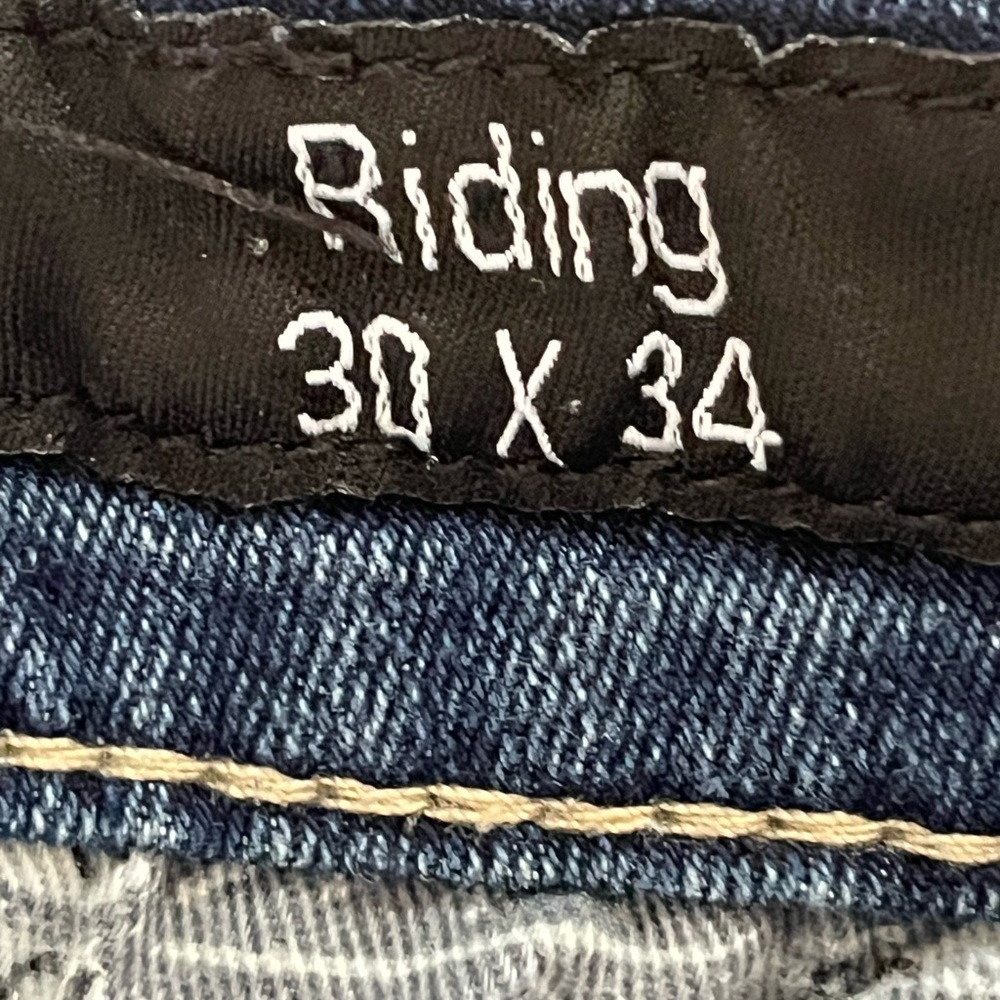 Rock & Roll Denim Women's Boot Cut Jeans in Medium Blue - Picture 8 of 8
